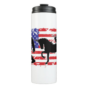 Einhorn, Jackalope, Bigfoot und die amerikanische Thermosbecher