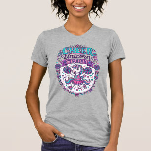 Einhorn Jubel Einhorn Geist Buntes POD Kunstwerk_ T-Shirt