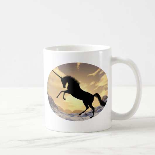 Einhorn Kaffeetasse (Rechts)