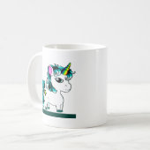 Einhorn Kaffeetasse (Vorderseite Links)