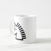 Einhorn Kaffeetasse (Vorderseite Links)