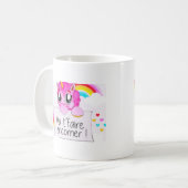 Einhorn Kaffeetasse (Vorderseite Links)
