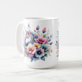 Einhorn Kaffeetasse (Vorderseite Links)