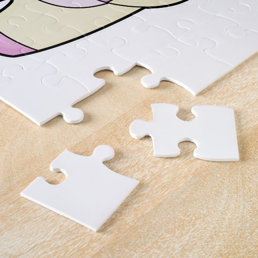 Einhorn-Kamera Puzzle (Seite)