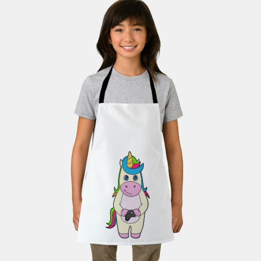 Einhorn-Kamera Schürze (Insitu)