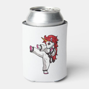 Einhorn Karate Girl Taekwondo Jiu Jitsu MMA BJJ T- Dosenkühler