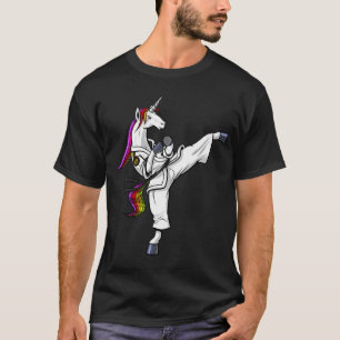 Einhorn Karate Ninja T-Shirt
