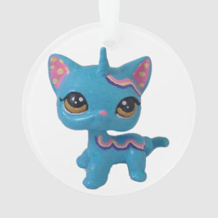 Einhorn-Katzen-Verzierung Ornament
