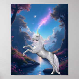 Einhorn Keep oder entwerfe dein eigenes  Poster