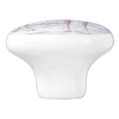 Einhorn-Keramik-Pull Keramikknauf (Seitenansicht)