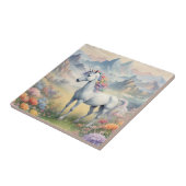 Einhorn Keramik Tile Fliese (Seite)