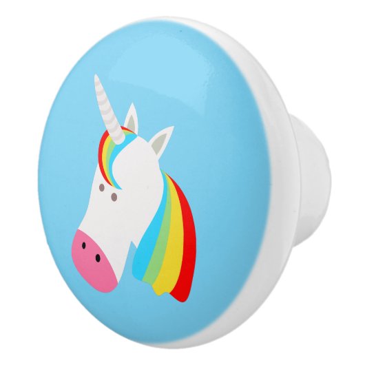 Einhorn Keramikknauf (Rechts)