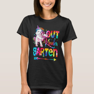 Einhorn Kindergarten glücklich letzten Tag der Sch T-Shirt