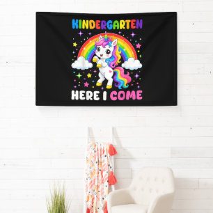 Einhorn - Kindergarten, ich komme - Zurück zur Sch Banner