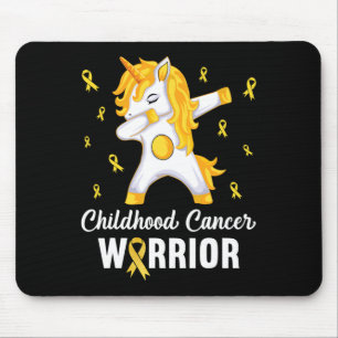 Einhorn Kinderkrebs-Krieger im September Wir W Mousepad