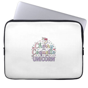 Einhorn Kirsche Kokette Einhorn Original Zazzle De Laptopschutzhülle