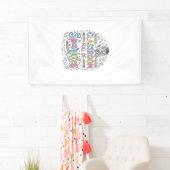 Einhorn-Klassenzimmer voller Glitzer Original Merc Banner (Insitu)