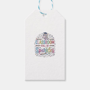 Einhorn-Klassenzimmer voller Glitzer Original Merc Geschenkanhänger