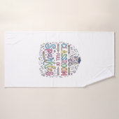 Einhorn-Klassenzimmer voller Glitzer Original-Werb Badehandtuch (Badehandtuch)