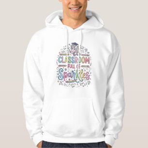 Einhorn-Klassenzimmer voller Glitzer Original-Werb Hoodie