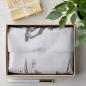 Einhorn-Klassik-Kreatur, die magisches Woodland lä Seidenpapier (Geschenk)