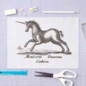 Einhorn-Klassik-Kreatur, die magisches Woodland lä Seidenpapier (Handwerk)