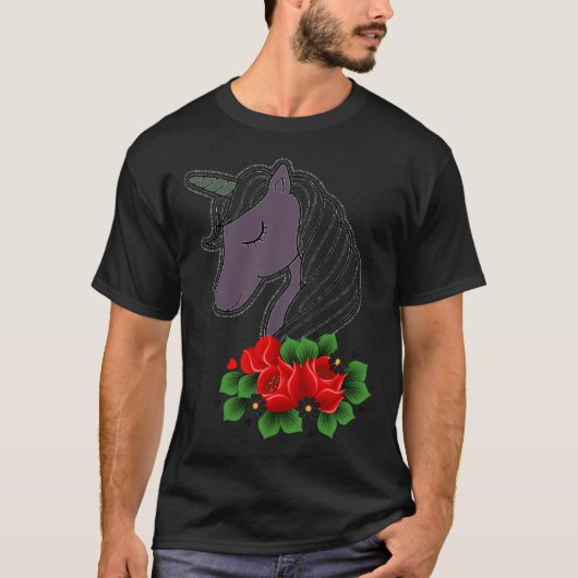 Einhorn Klassiker (8) T-Shirt (Vorderseite)