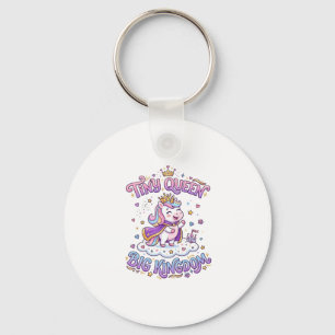 Einhorn Kleine Königin Großes Königreich Geschenki Schlüsselanhänger