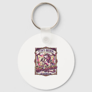 Einhorn Kleines Horn Großer Klang Stylisches Merch Schlüsselanhänger