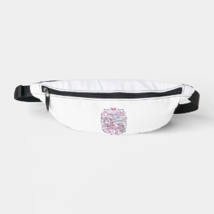 Einhorn Koketter Bogen Einhorn Süß Pastell Grafik Bauchtasche