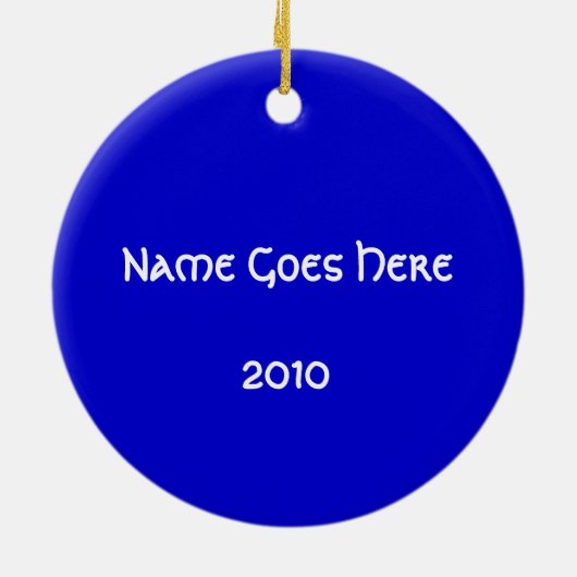 Einhorn-Kopf Keramik Ornament (Hinten)