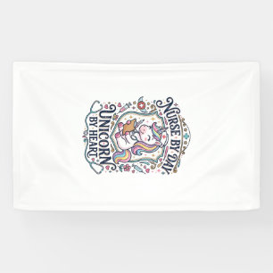 Einhorn Krankenschwester bei Tag Einhorn von Herze Banner