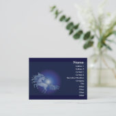 Einhorn - kundengerecht visitenkarte (Stehend Vorderseite)