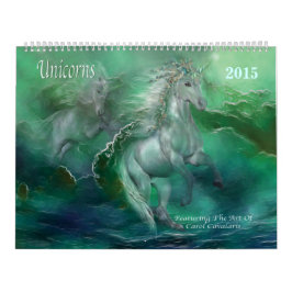 Einhorn-Kunst-Kalender 2015 Kalender