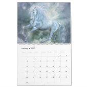 Einhorn-Kunst-Kalender Kalender (Jan 2027)