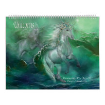Einhorn-Kunst-Kalender
