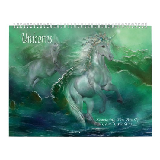 Einhorn-Kunst-Kalender Kalender (Titelbild)