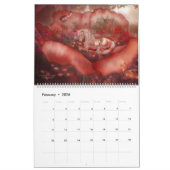 Einhorn-Kunst-Kalender Kalender (Feb 2026)