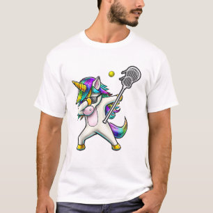 Einhorn Lacrosse-Shirt für Kinder zum Dabben Einho T-Shirt