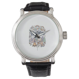 Einhorn Lagerfeuer Einhorn Premium Vektor Aufklebe Armbanduhr