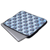 Einhorn Laptopschutzhülle (Vorne Knopf)