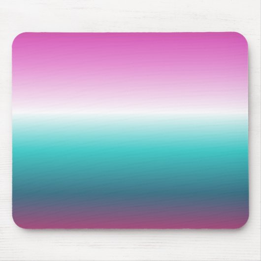 Einhorn-Lavendel-aquamarine Omertürkis-Meerjungfra Mousepad (Vorne)