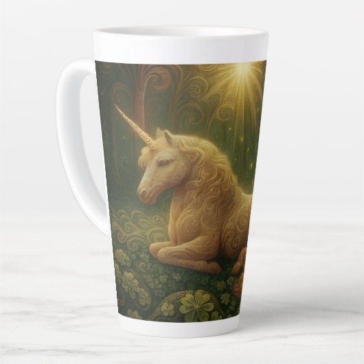 Einhorn-Legende Milchtasse (Linke Ecke)