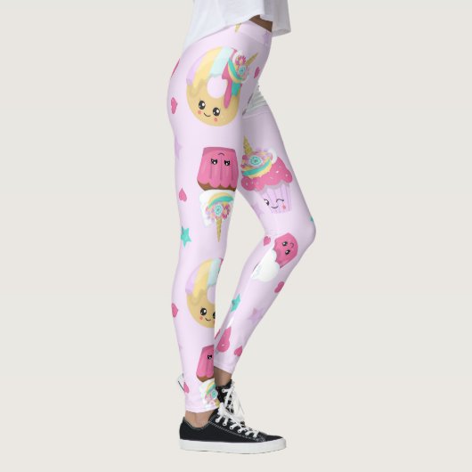 Einhorn-Leggings Leggings (Rechts)