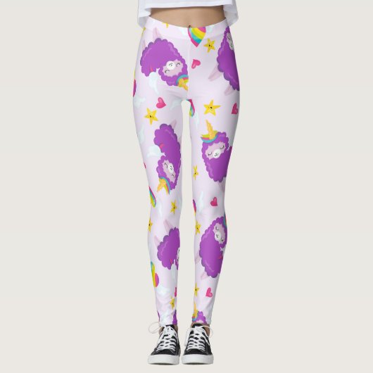 Einhorn-Leggings Leggings (Vorderseite)