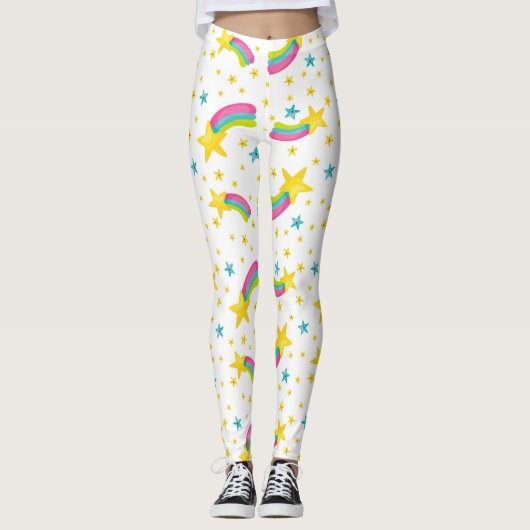 Einhorn-Leggings Leggings (Vorderseite)