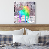 Einhorn Leinwanddruck (Insitu (Schlafzimmer))
