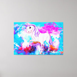 Einhorn Leinwanddruck