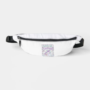 Einhorn Level Up wie ein Einhorn Süßer Marktplatz Bauchtasche