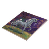 Einhorn-Lichtung Fliese (Seite)